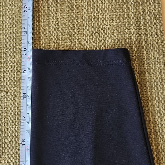 Lauren Ralph Lauren Dress Women's Sheath Black Cream V Neck 3/4 Sleeve Sz 16 - Picture 13 of 14